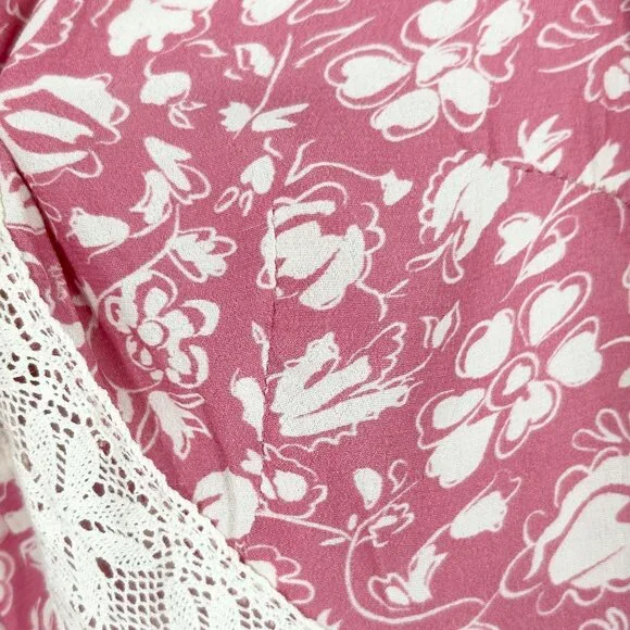 NWT Rixo Amina Maxi Dress in Amelie Floral Pink - Picture 12 of 14